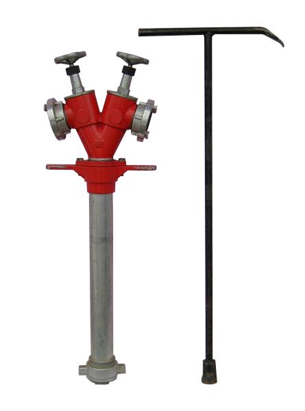 Standrohr und Hydrantenschlüssel