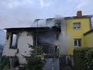 Brand Mittel Gebäude