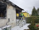 Brand Mittel Gebäude