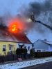 Brand Mittel Gebäude