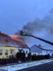 Brand Mittel Gebäude