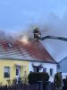 Brand Mittel Gebäude