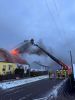 Brand Mittel Gebäude