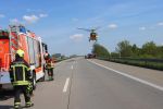 VU PKW/PKW - 1 Pers eingeschlossen - Fahrzeugbrand