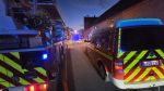 Scheunenbrand, Holz-Heizung explodiert