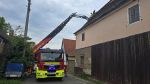 Abbruchhaus stürzt ein