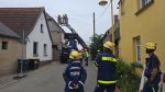 Abbruchhaus stürzt ein
