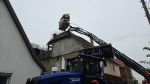 Abbruchhaus stürzt ein