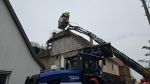 Abbruchhaus stürzt ein