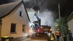 Abbruchhaus stürzt ein