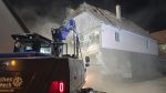 Abbruchhaus stürzt ein