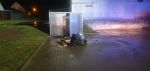 Laderampe am Nettomarkt brennt