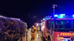 Feuer in Gartenanlage
