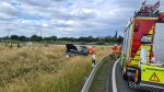 Auslaufende Betriebsstoffe nach Verkehrsunfall