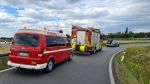 Auslaufende Betriebsstoffe nach Verkehrsunfall