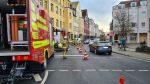 Diesel aus Transporter auf Straße