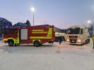 LKW festgefahren