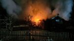 Brand Gartenlaube