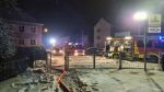 Brand Gartenlaube