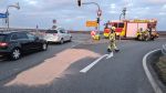 PKW/Motorrad auf BAB - Austritt Benzin; .