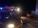 Unklarer Feuerschein und Rauchentwicklung.