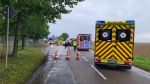Auslaufende Betriebsstoffe nach Verkehrsunfall