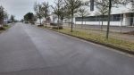 Ölspur Richtung Gewerbestr