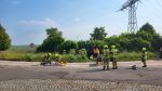 VU 2 PKW 1x verletzt eingeklemmt