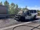 PKW - Fahrzeugbrand auf BAB