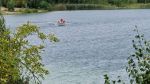 Person in/auf See; herrenlose Sachen am Strand gefunden